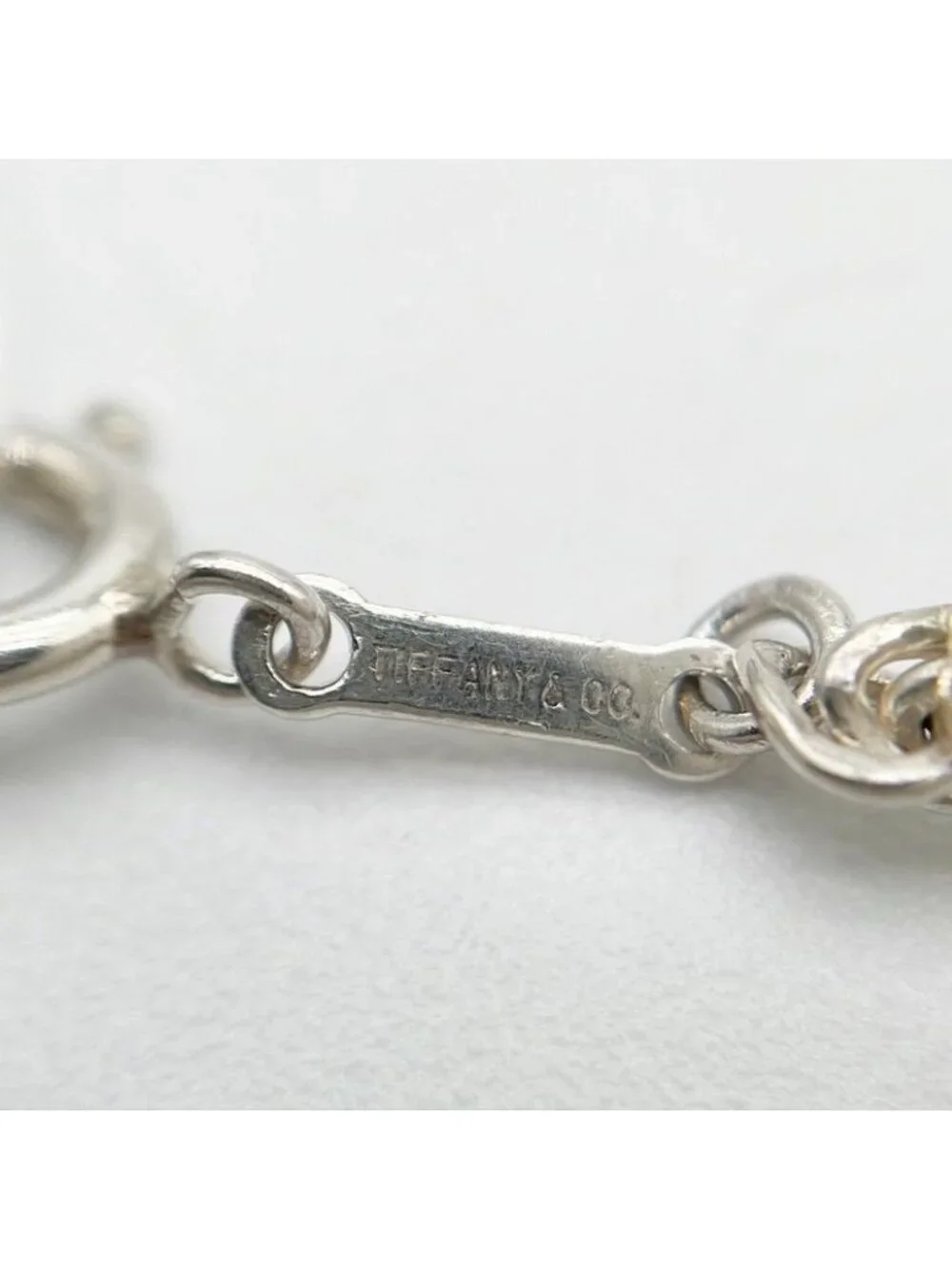 Tiffany & Co Bracelet Silver Gold Twist Chain Combination - Picture 4 of 4